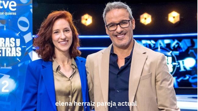 Elena Herraiz y su pareja actual