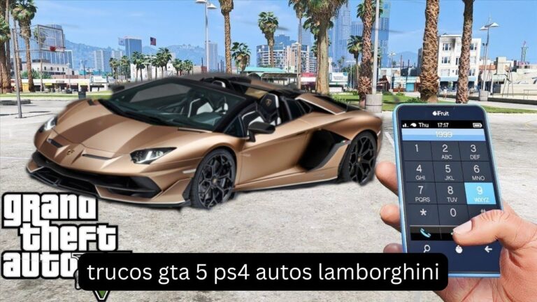 trucos gta 5 ps4 autos lamborghini